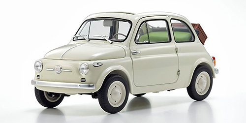 FIAT NUOVA 500 - WITH ACCESSORIES - CREAM (08966WA)