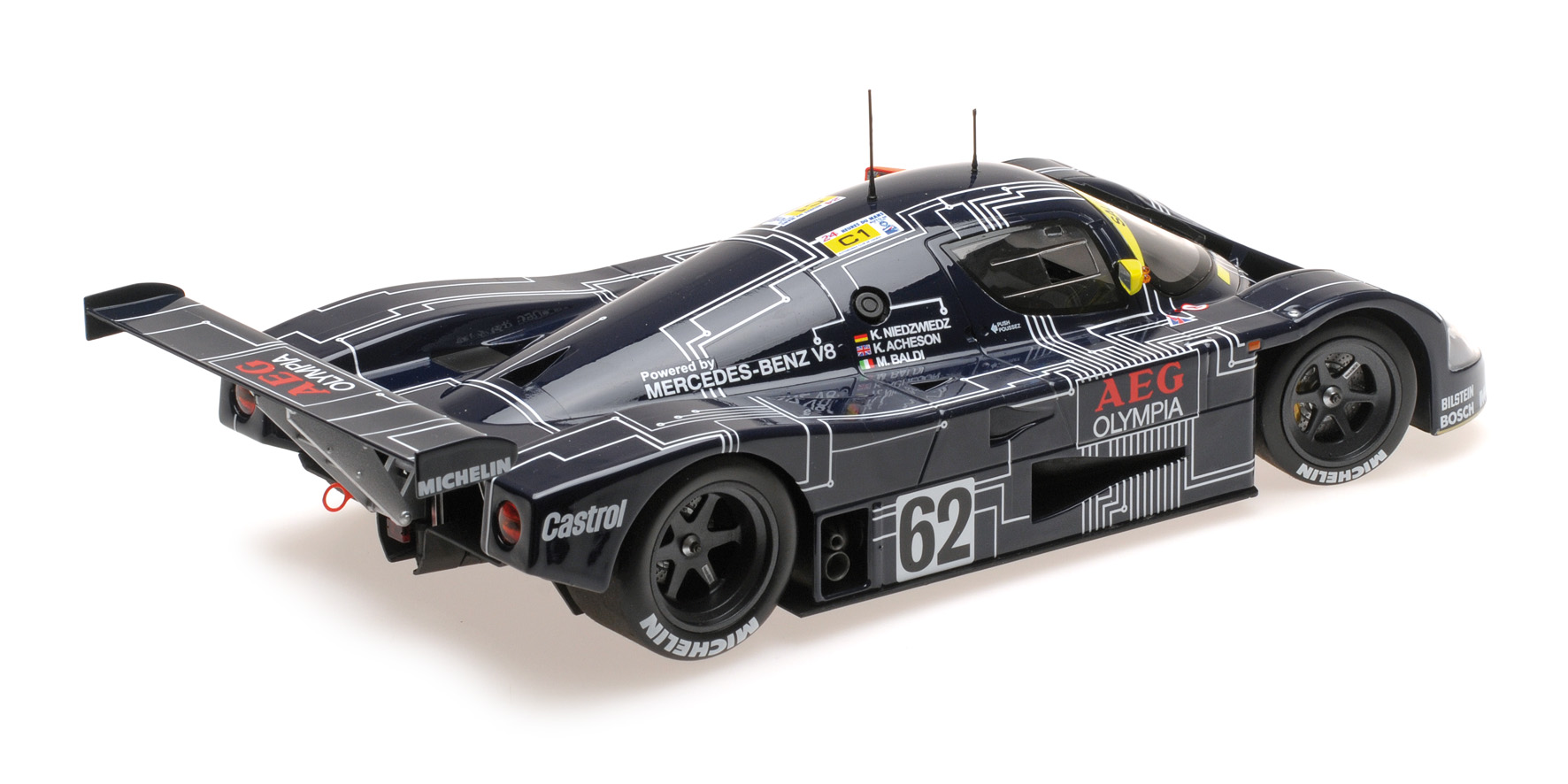 SAUBER MERCEDES C9 - NIEDZWIEDZ/ACHESON - 24H LE MANS 1988