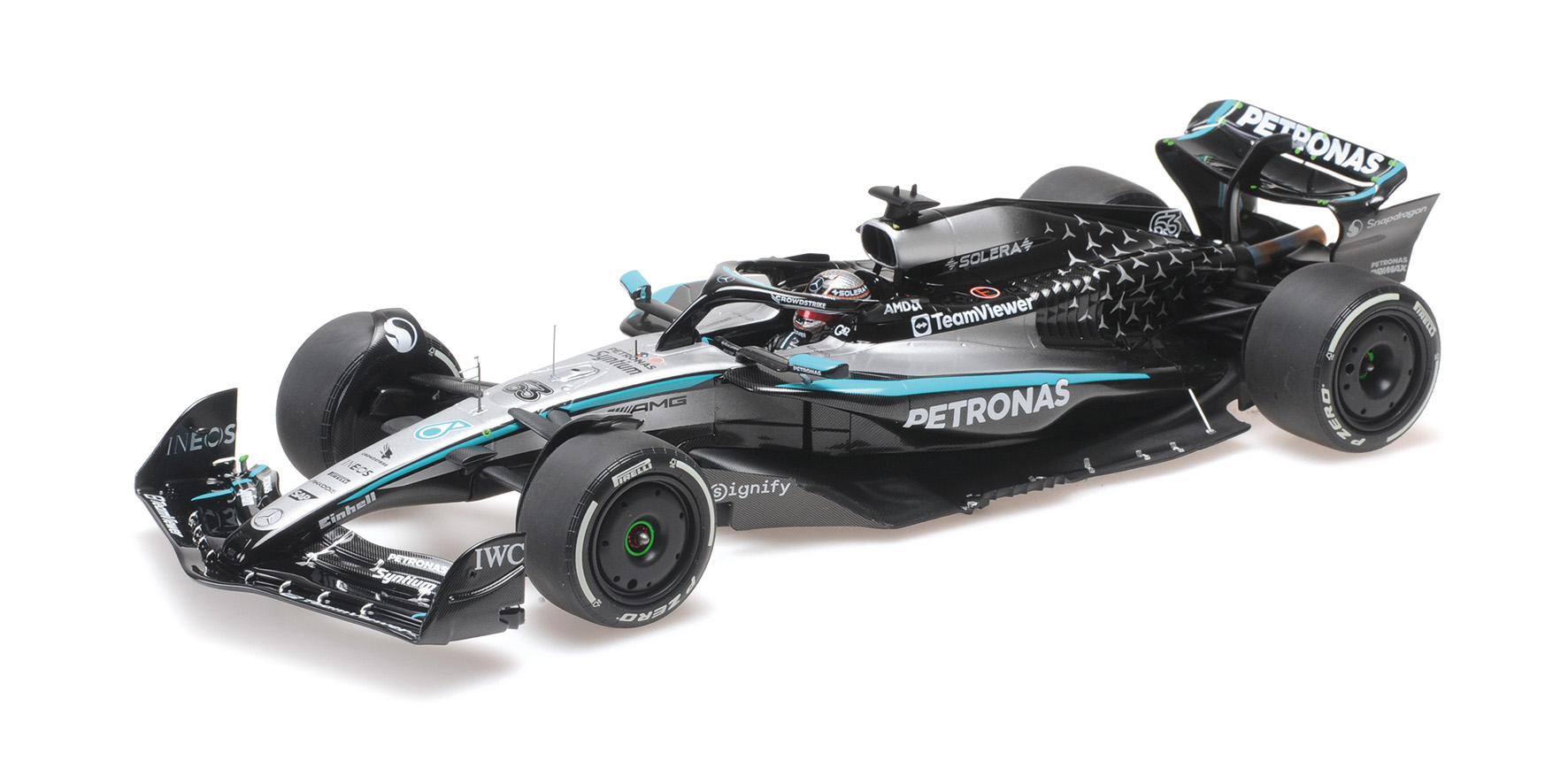 MERCEDES-AMG PETRONAS FORMULA ONE TEAM F1 W16 E PERFORMANCE - GEORGE RUSSELL - 3RD PLACE CN GP 2025
