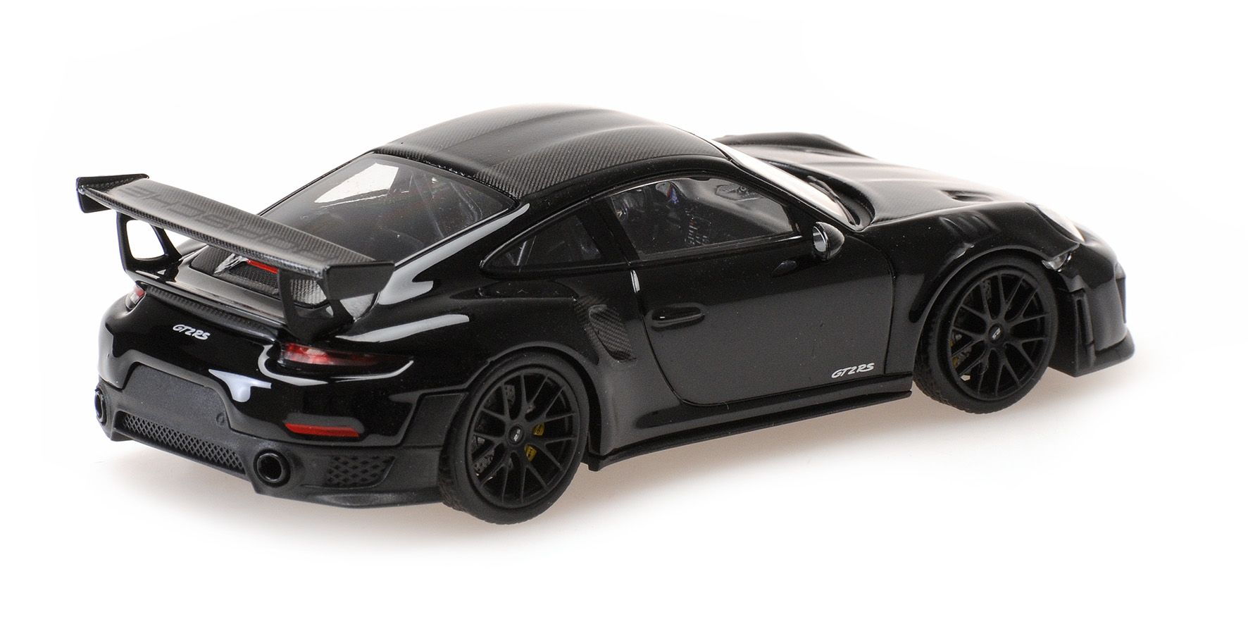PORSCHE 911 (991.2) GT2RS - 2018 - BLACK (WEISSACHPAKET) BLACK WHEELS