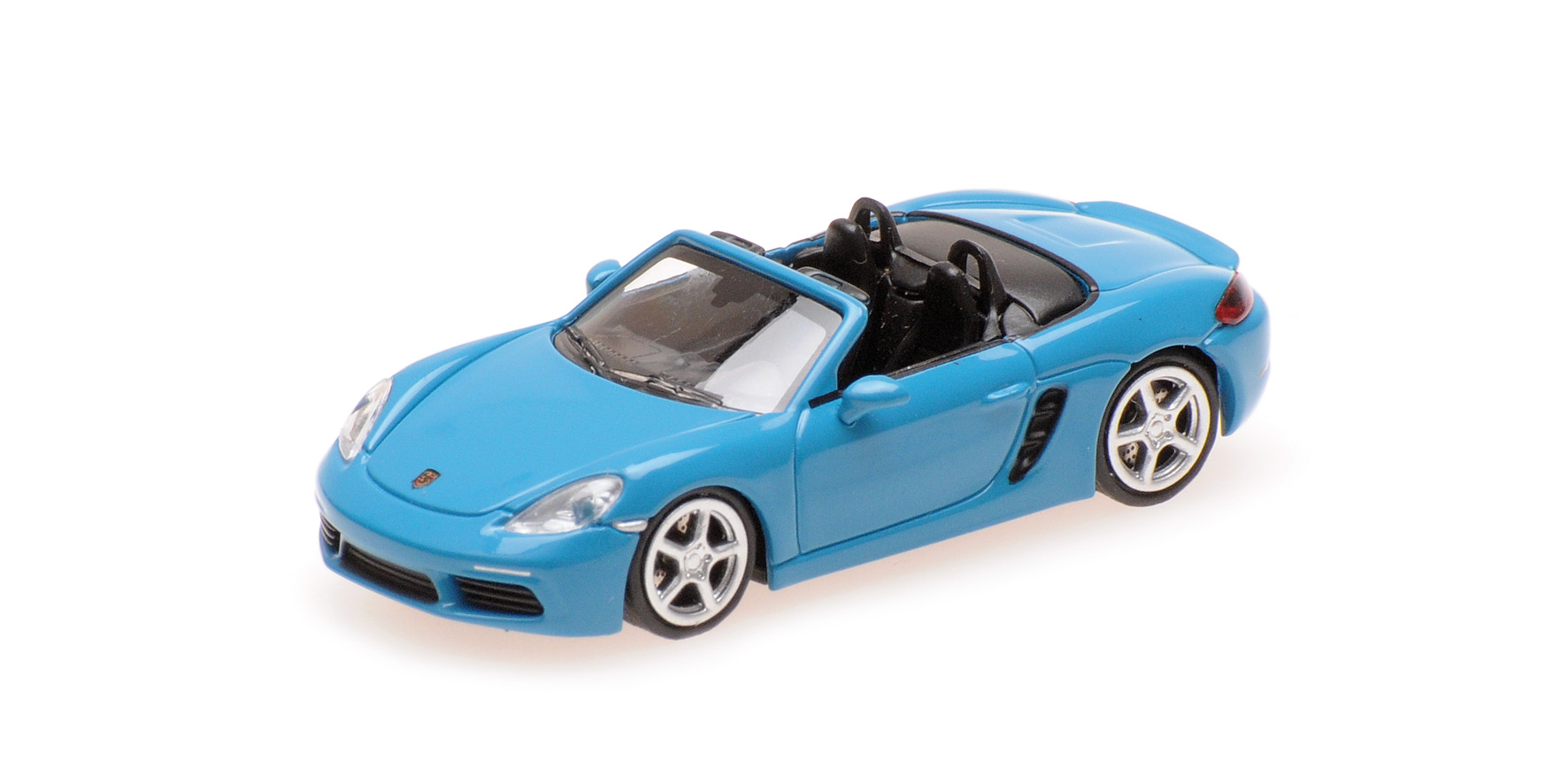 PORSCHE 718 BOXSTER - 2016 - TURQUOISE/BLUE