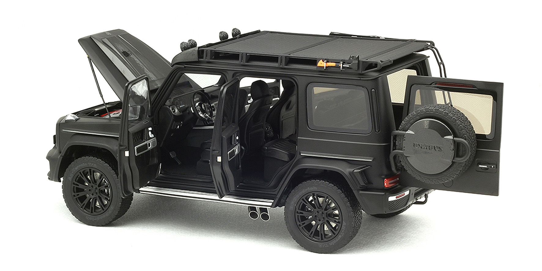 BRABUS G-CLASS WITH ADVENTURE PACKAGE MERCEDES-AMG G63 - 2020 - DESIGNO NIGHT BLACK MAGNO
