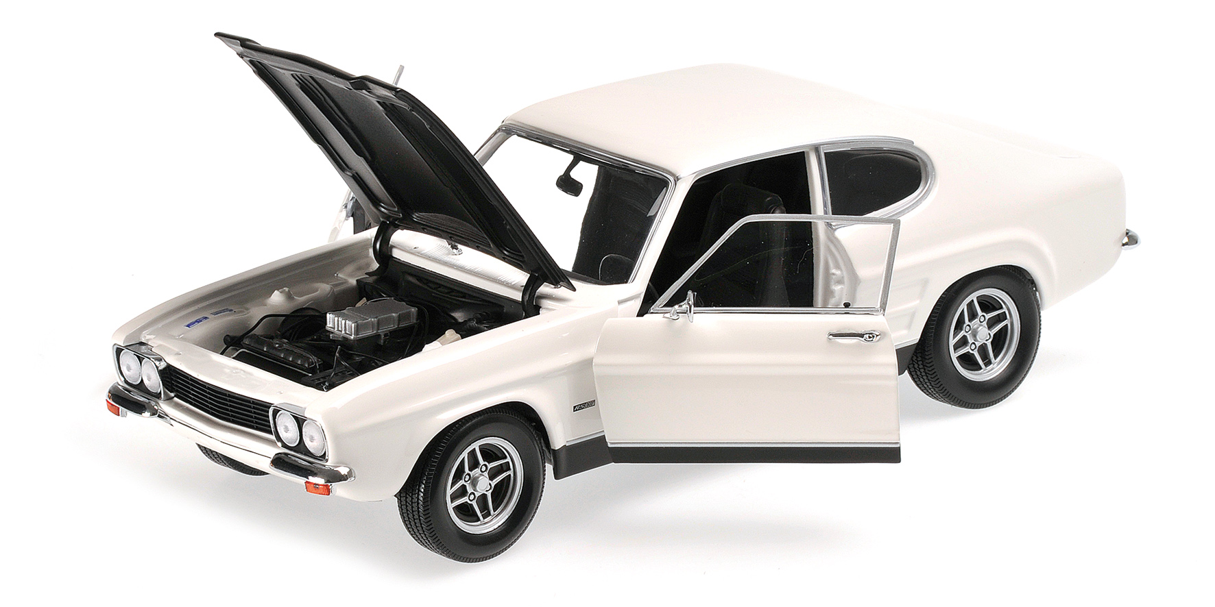 FORD CAPRI RS 2600 - 1970 - WHITE/BLACK (LHD)