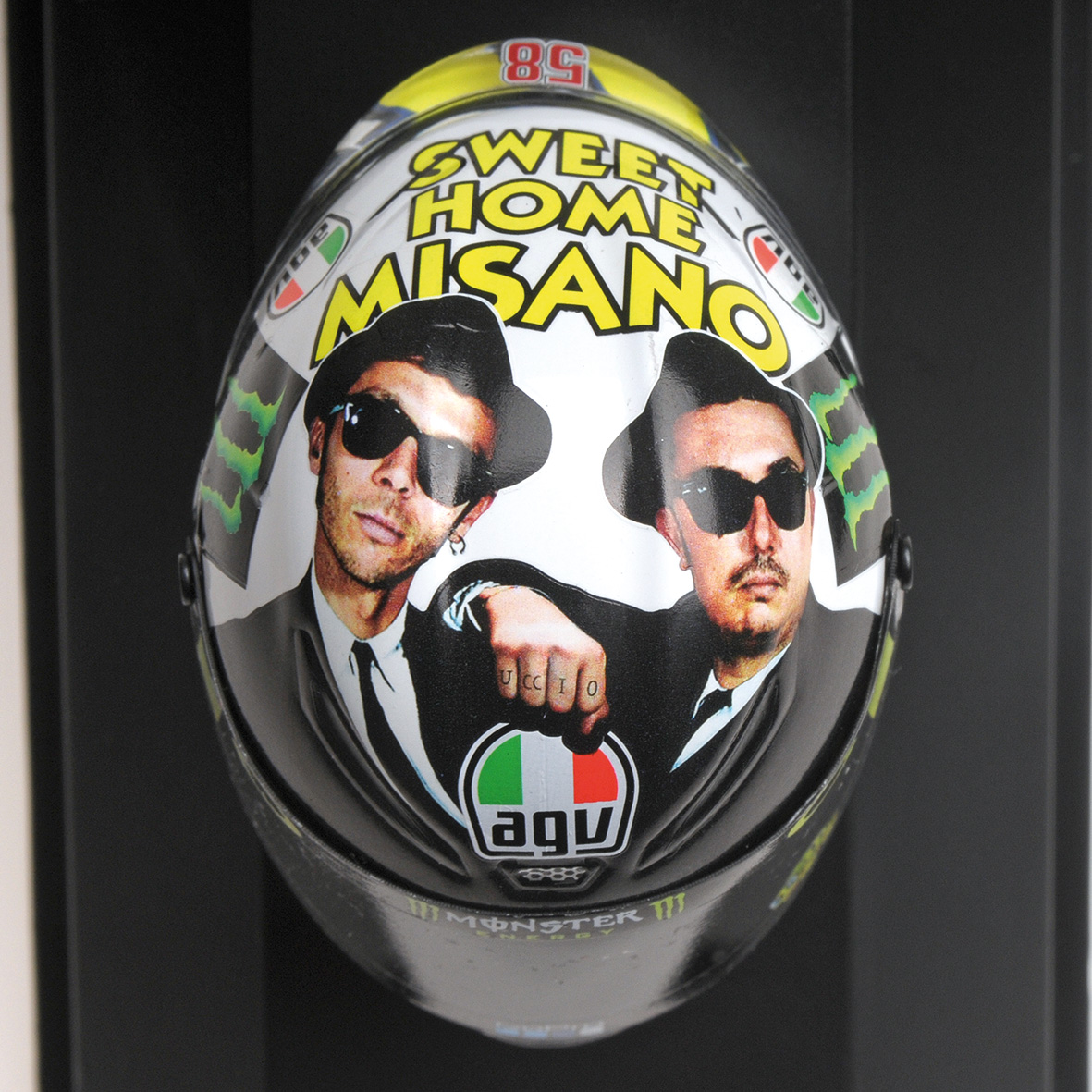 AGV HELMET - VALENTINO ROSSI - MOTOGP MISANO 2016