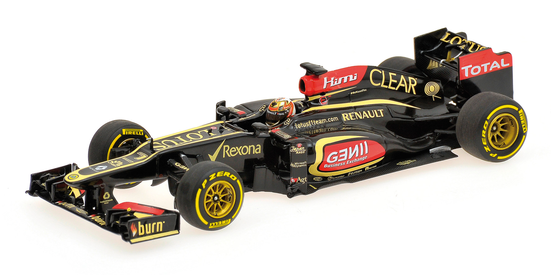 LOTUS F1 TEAM RENAULT E21 - KIMI RÄIKKÖNEN - 2013