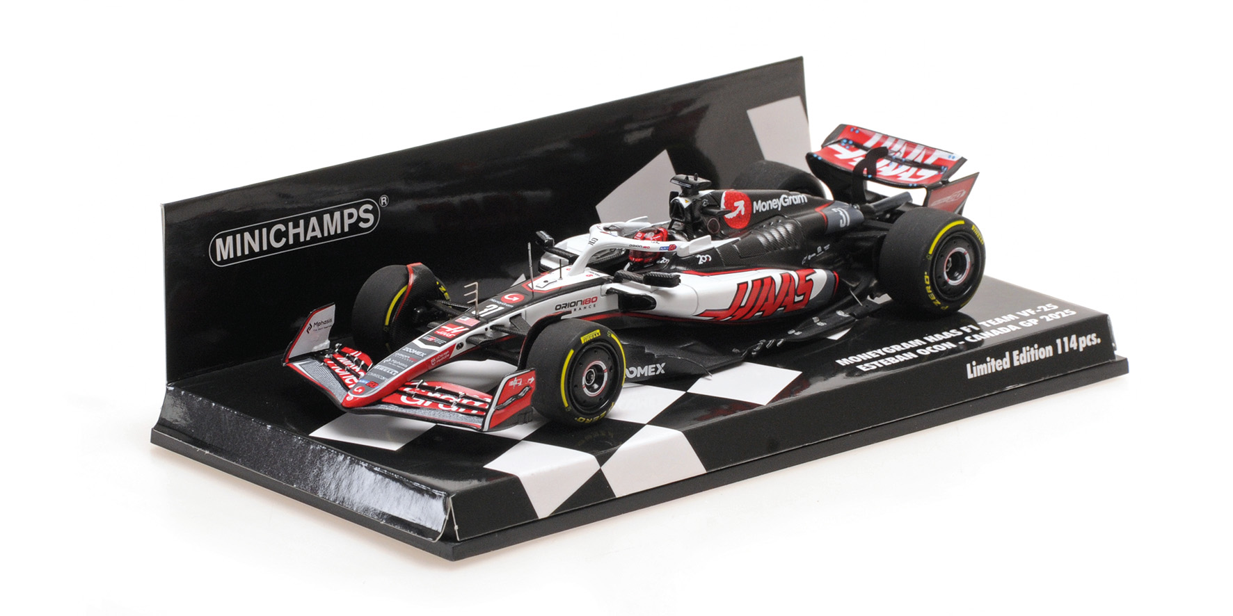 MONEYGRAM HAAS F1 TEAM VF-25 - ESTEBAN OCON - CANADA GP 2025