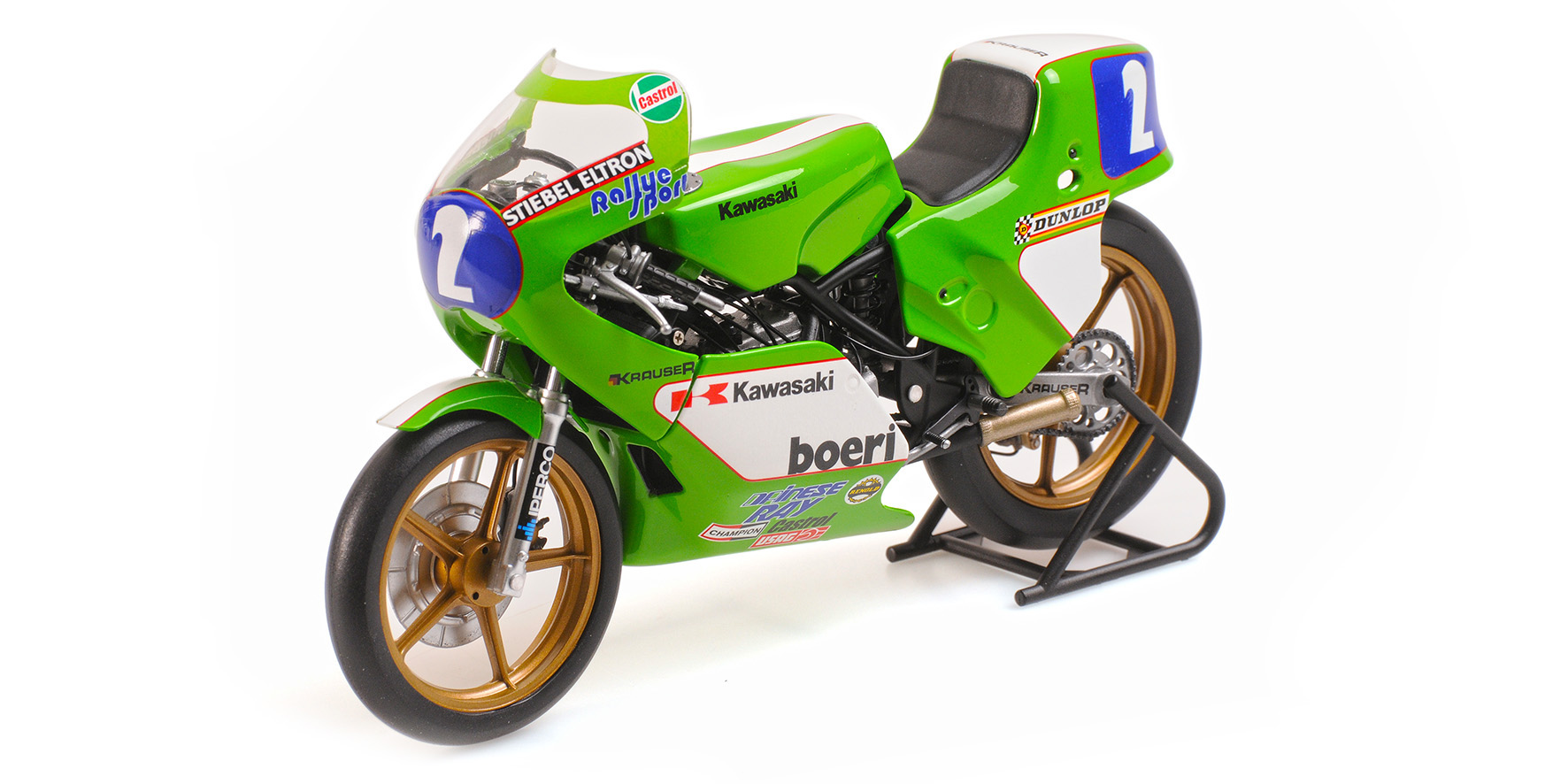 KAWASAKI KR350 - ANTON MANG - WORLD CHAMPION GP 350 1981