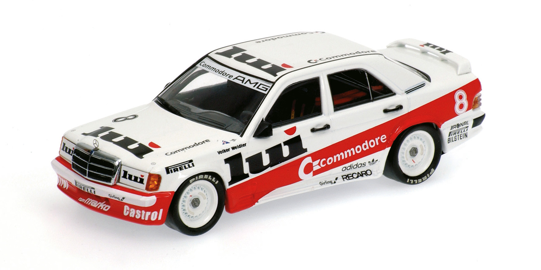 MERCEDES-BENZ 190E 2.3-16 - 'COMMODORE' - VOLKER WEIDLER - TEAM MARKO RSM - DTM 1986