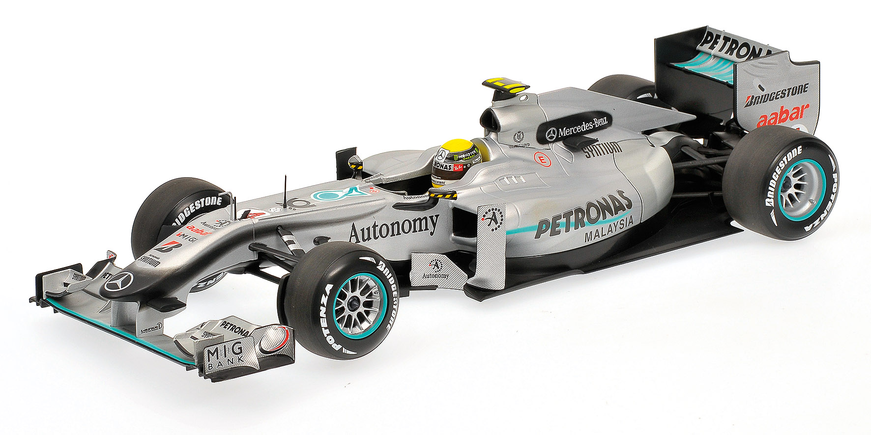 MERCEDES GP PETRONAS MGP W01 - NICO ROSBERG - 2010