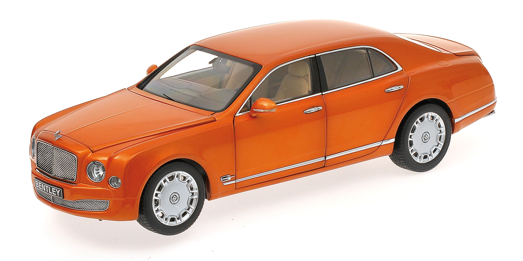 BENTLEY MULSANNE - 2010 - ORANGE FLAME
