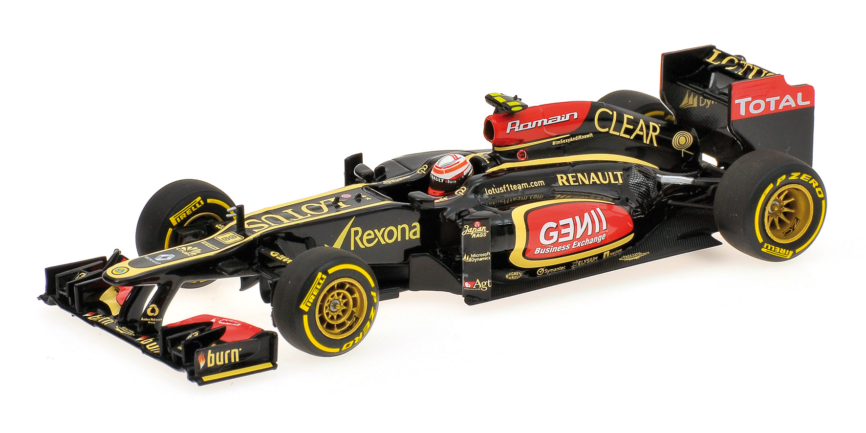 LOTUS F1 TEAM RENAULT - ROMAIN GROSJEAN - SHOWCAR 2013