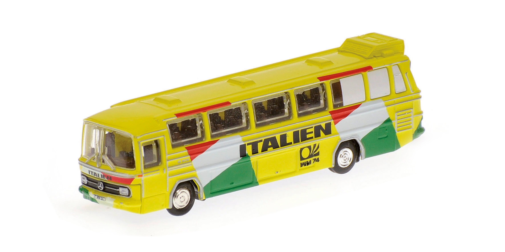 MERCEDES-BENZ O302 (LHD) - FUSSBALL-WELTMEISTERSCHAFT 1974 - MANNSCHAFTSBUS 'ITALIEN'