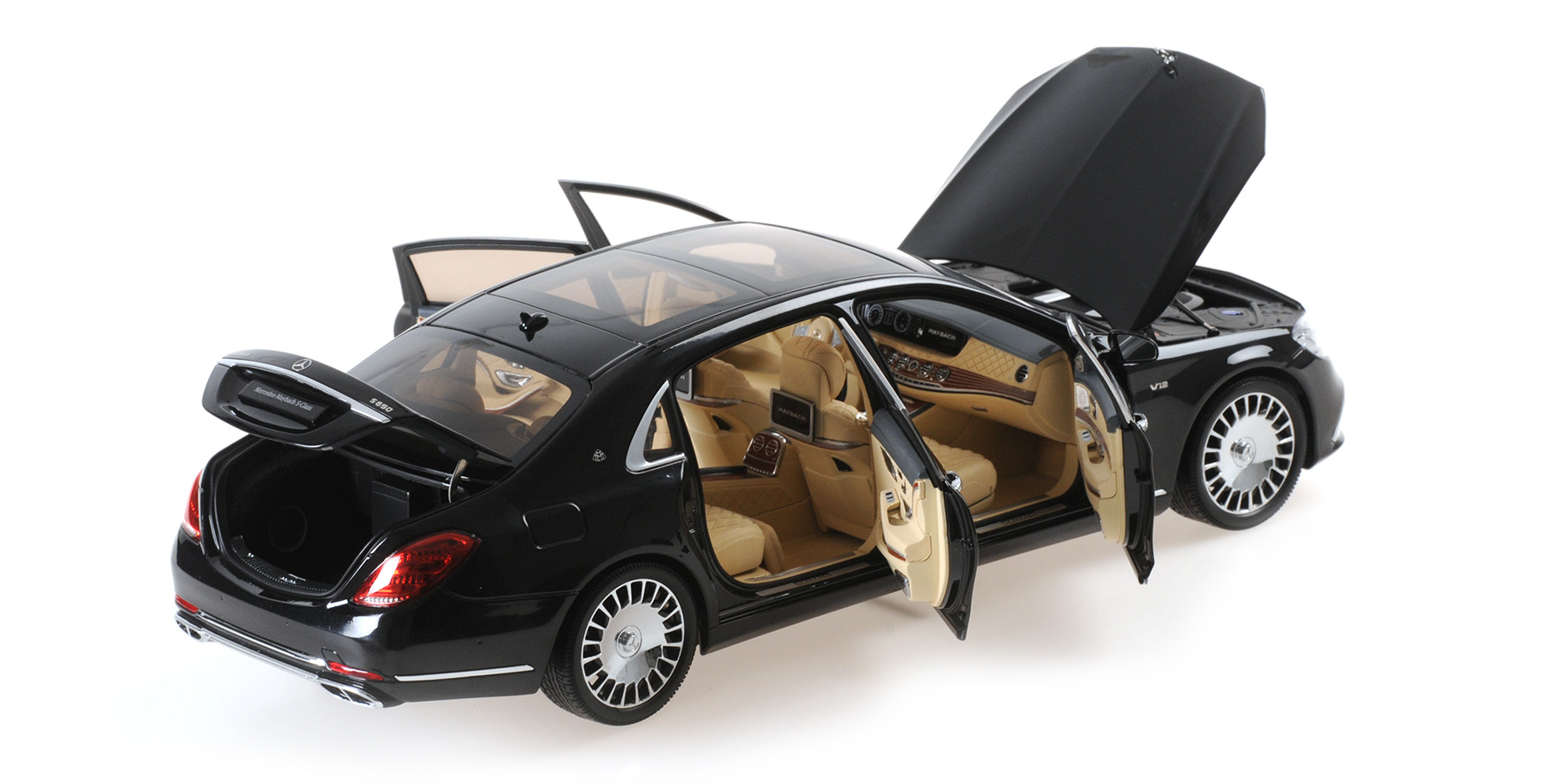 MERCEDES-MAYBACH-S-CLASS 2019 - OBSIDIAN BLACK