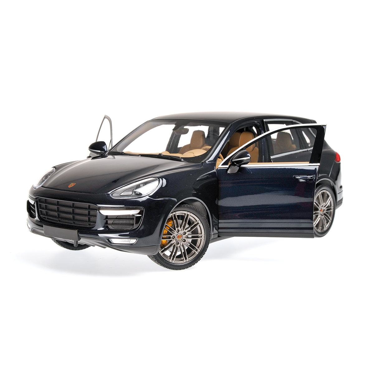 PORSCHE CAYENNE TURBO S - 2014 - BLUE METALLIC