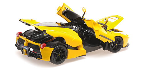 FERRARI LAFERRARI - GIALLO MODENA WITH MATT BLACK WHEELS