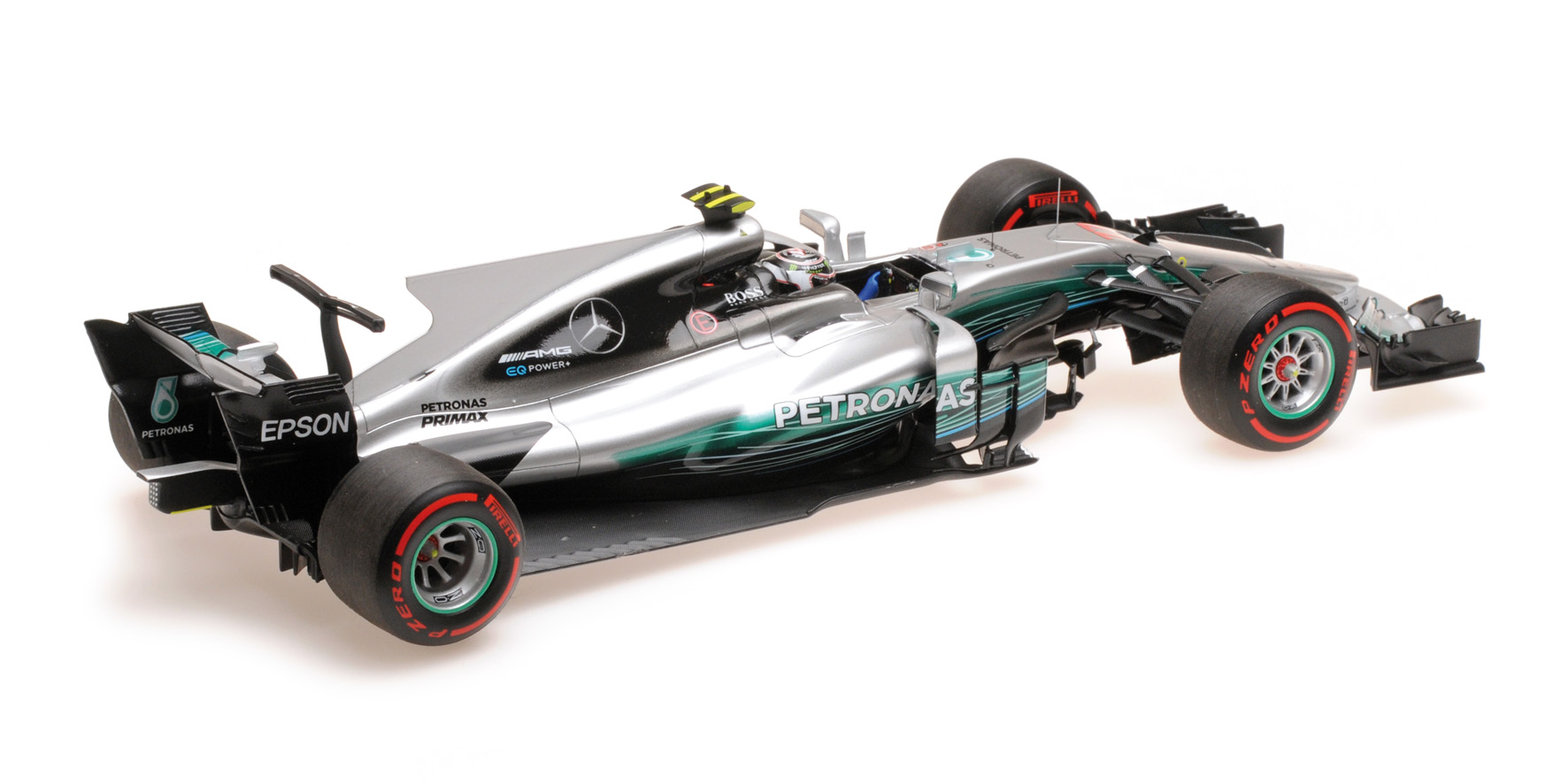 MERCEDES AMG PETRONAS FORMULA ONE TEAM F1 W08 EQ POWER+ - VALTTERI BOTTAS - 1ST WIN RUSSIAN GP 2017