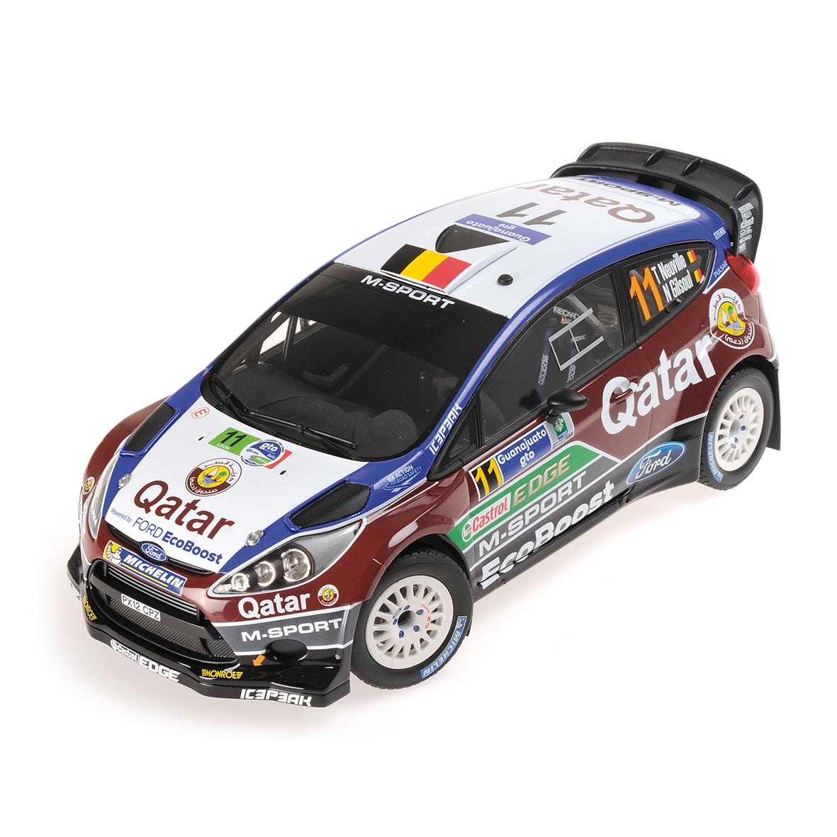 FORD FIESTA RS WRC - QATAR M-SPORT WORLD RALLY TEAM - NEUViLLE/GILSOUL - RALLY MEXICO 2013