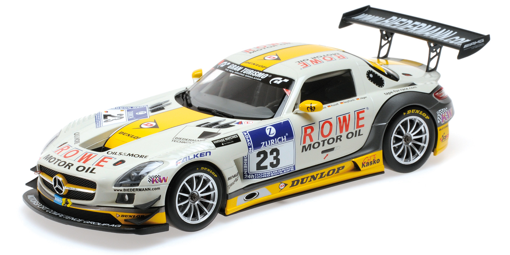 MERCEDES-BENZ SLS AMG GT3 - ROWE RACING - ARNOLD/ROLOFF/SEYFFARTH/JÄGER - 24H NÜRBURGRING 2013