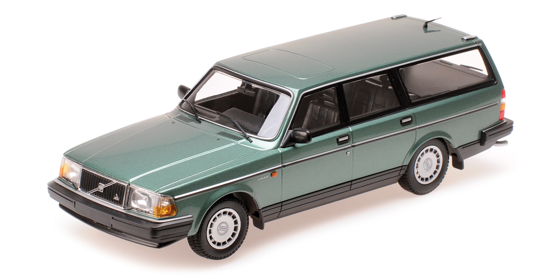 VOLVO 240 GL BREAK - 1986 - GREEN METALLIC