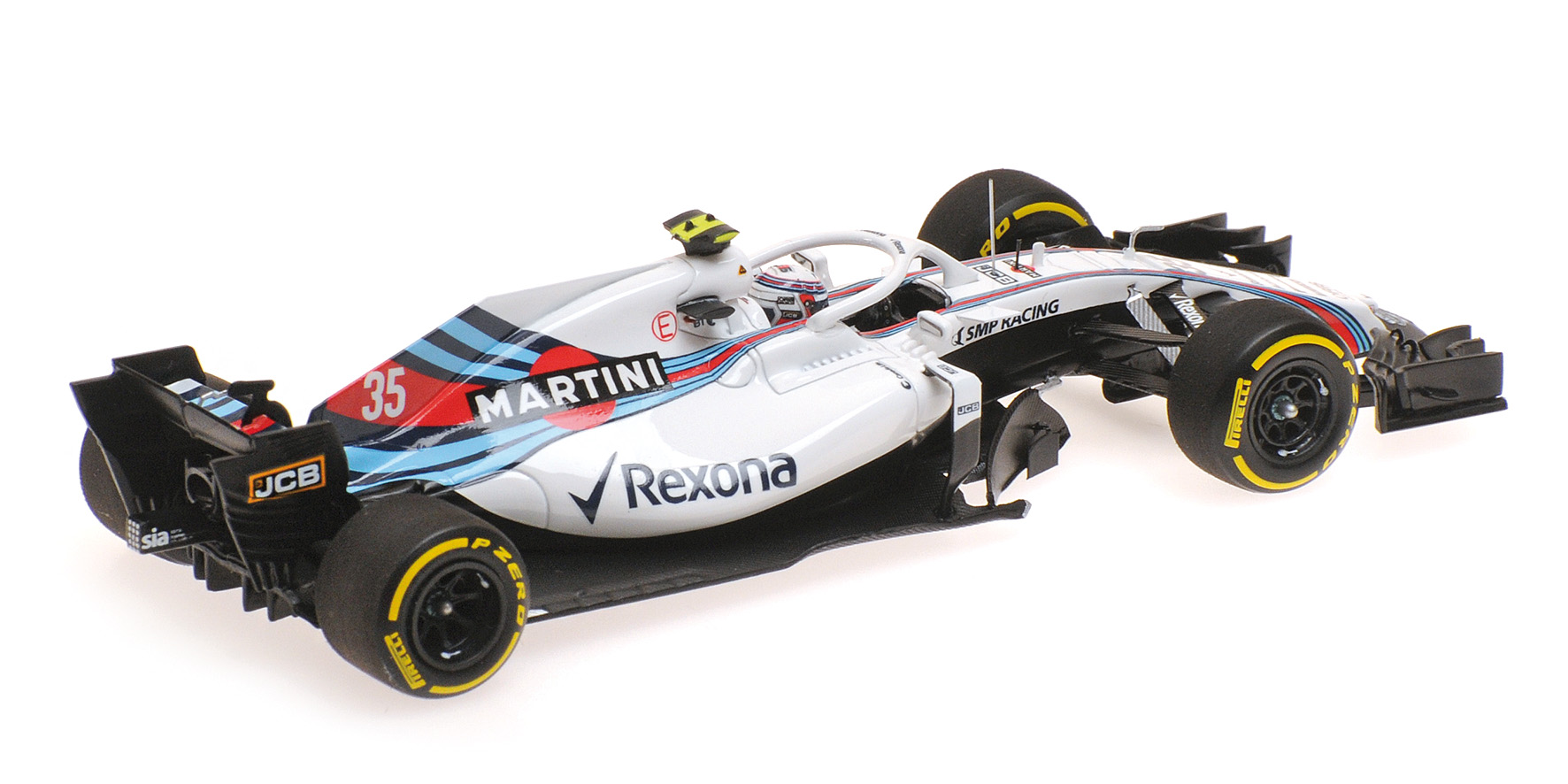 WILLIAMS MARTINI RACING MERCEDES - SERGEY SIROTKIN - SHOWCAR 2018