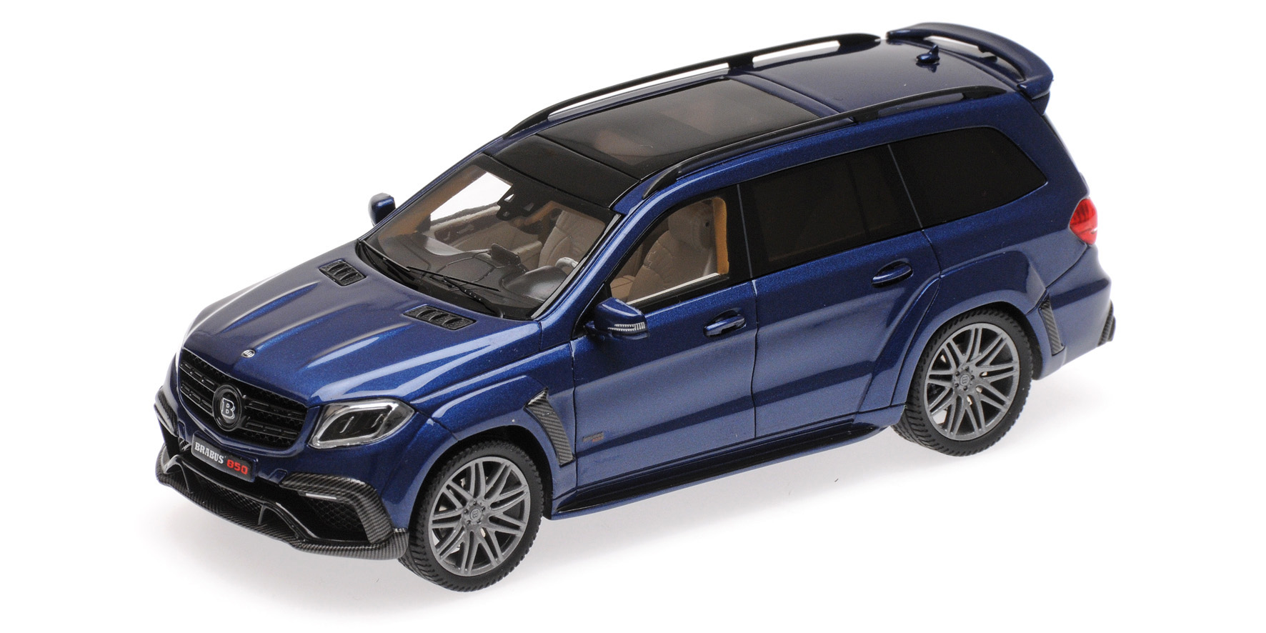 BRABUS 850 WIDESTAR XL BASED ON MERCEDES-AMG GLS 63 - 2017 - DARK BLUE METALLIC