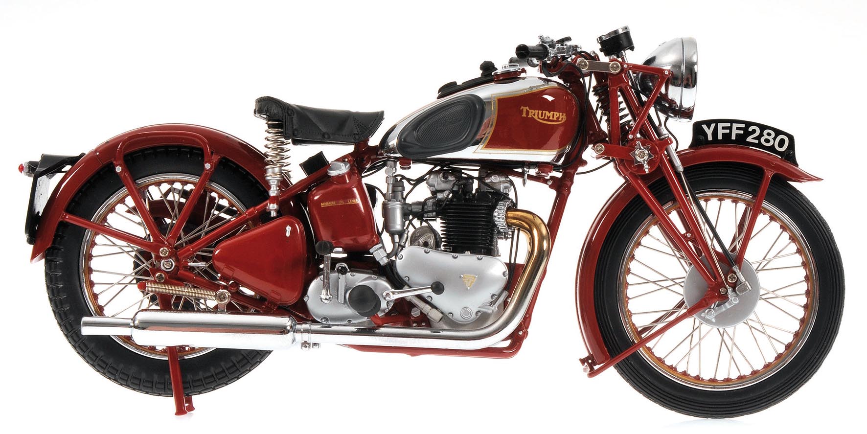 TRIUMPH SPEED TWIN - 1939 - RED