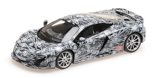 MCLAREN 675LT COUPÉ - 2015 - CAMOUFLAGED -EXCLUSIVE MINICHAMPS.DE