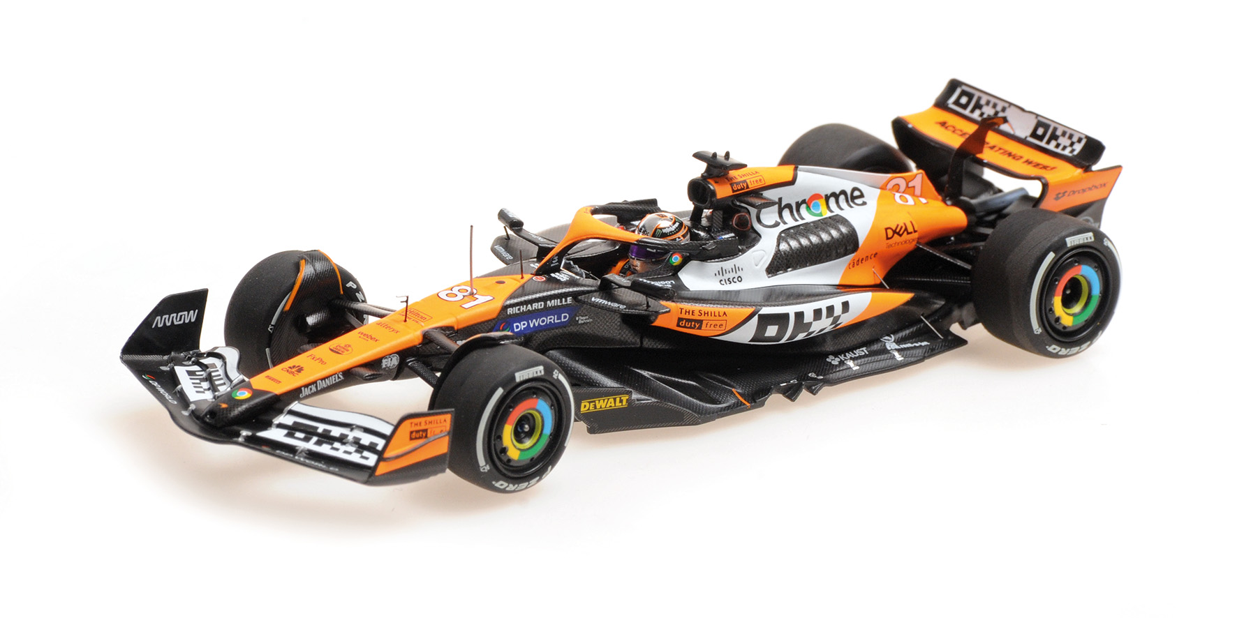 MCLAREN FORMULA 1 TEAM MCL38 - OSCAR PIASTRI - 3RD PLACE SINGAPORE GP 2024