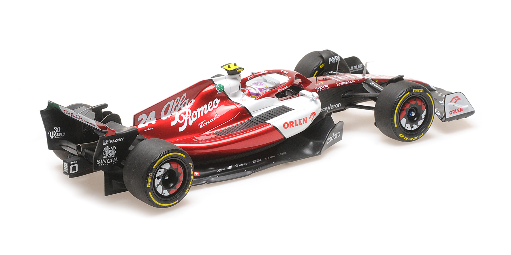 ALFA ROMEO F1 TEAM ORLEN C42 - GUANYU ZHOU - BAHRAIN GP 2022
