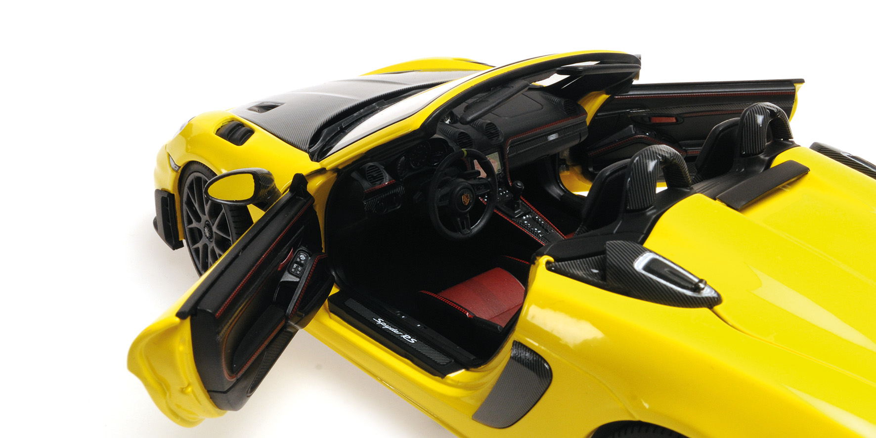 PORSCHE SPYDER RS - 2024 - YELLOW W/ WEISSACH PACKAGE