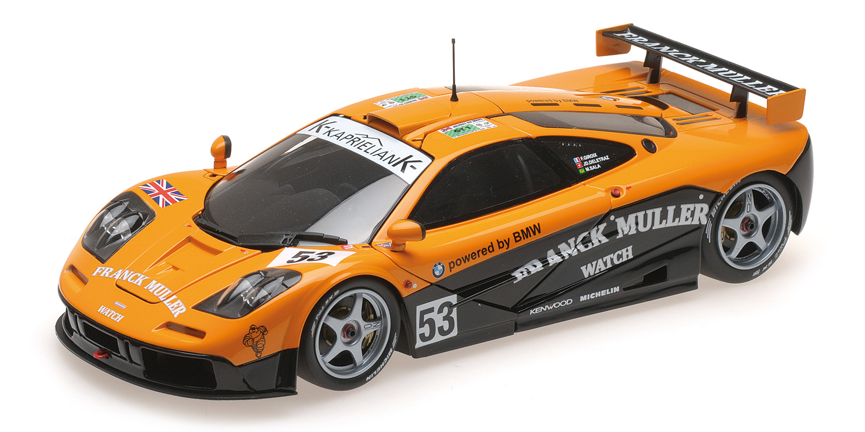 MCLAREN F1 GTR - KOKUSAI KAIHATSU RACING - GIROIX/SALA/DELETRAZ - 24H LE MANS 1996