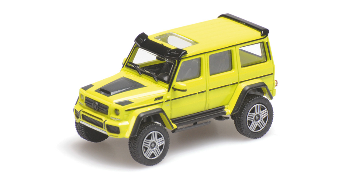 BRABUS 4x4² AUF BASIS MERCEDES-BENZ G 500 4x4² - 2016 - YELLOW