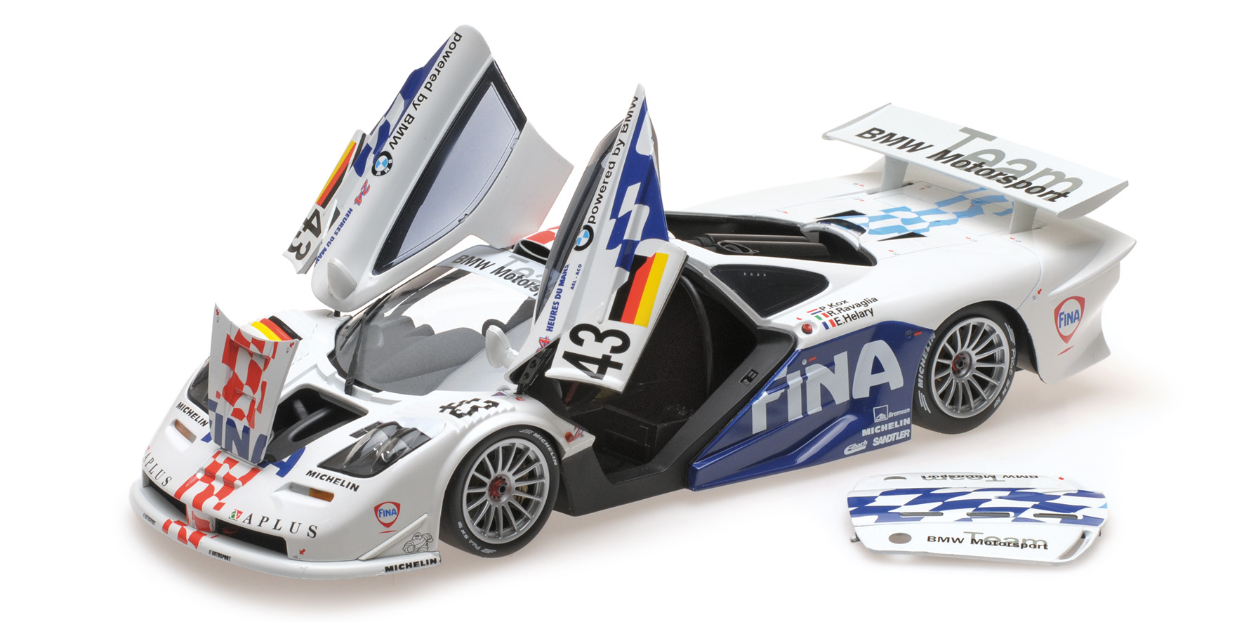 MCLAREN F1 GTR - BMW MOTORSPORT - KOX/RAVAGLIA/HÉLARY - 24H LE MANS 1997