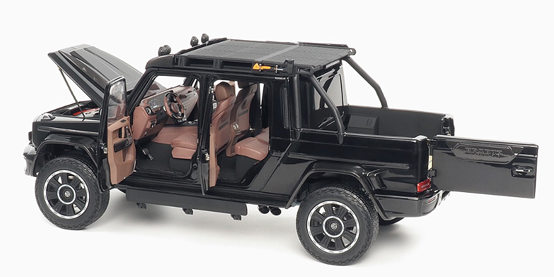 BRABUS G 800 ADVENTURE XLP - 2020 - BLACK METALLIC (OBSIDIAN BLACK)