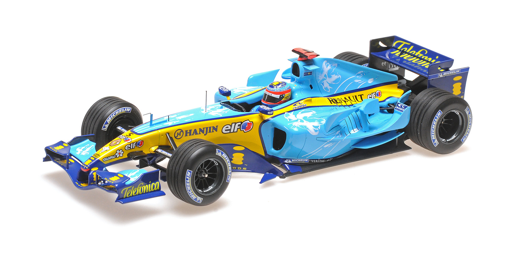 RENAULT F1 TEAM R25 - FERNANDO ALONSO - 2ND PLACE BRITISH GP 2005