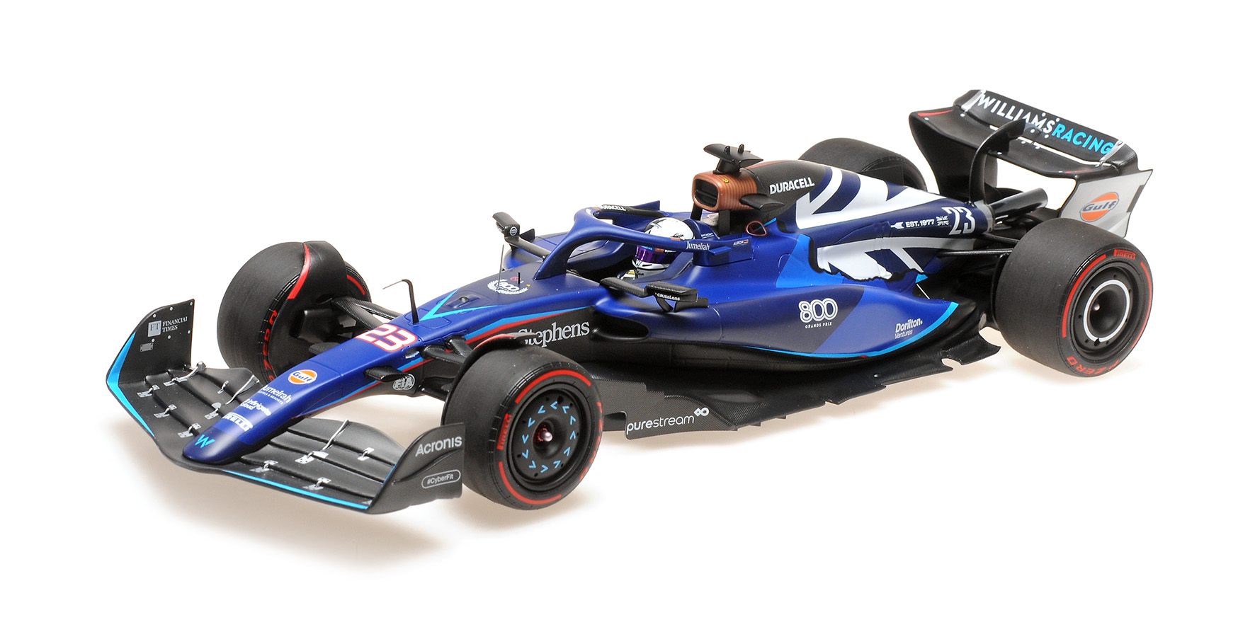WILLIAMS RACING FW45 - ALEXANDER ALBON - WILLIAMS 800TH GP - BRITISH GP 2023