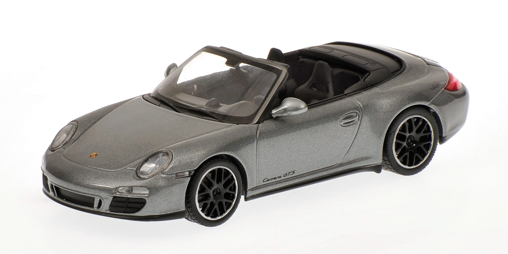 PORSCHE 911 GTS CABRIOLET (997 II) - 2011 - GREY METALLIC
