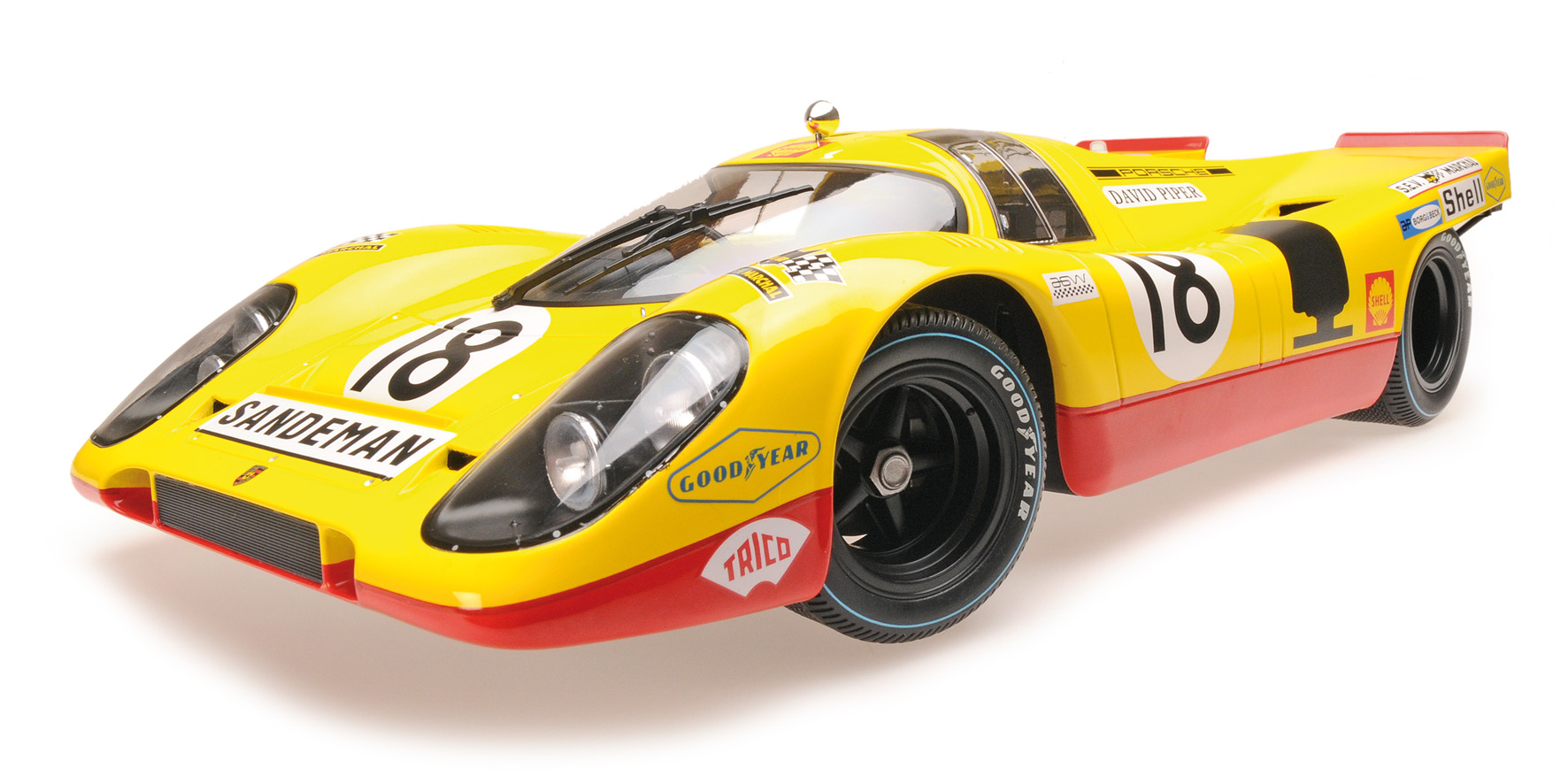 PORSCHE 917K - AAW RACING TEAM W/ DAVID PIPER - PIPER/VAN LENNEP - LE MANS 24 HOURS 1970