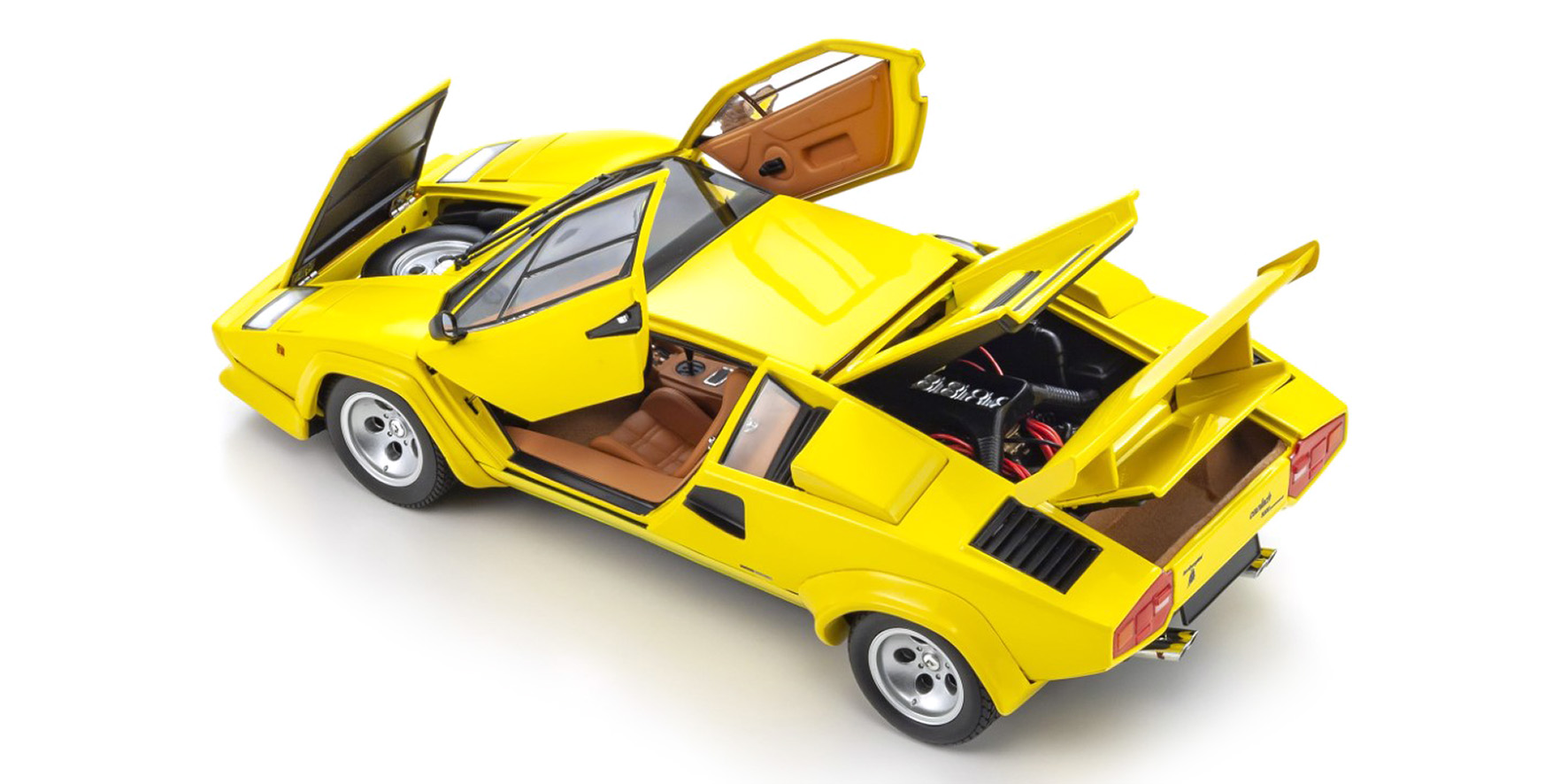LAMBORGHINI COUNTACH LP5000 QUATTROVALVOLE - YELLOW - (08320Y)
