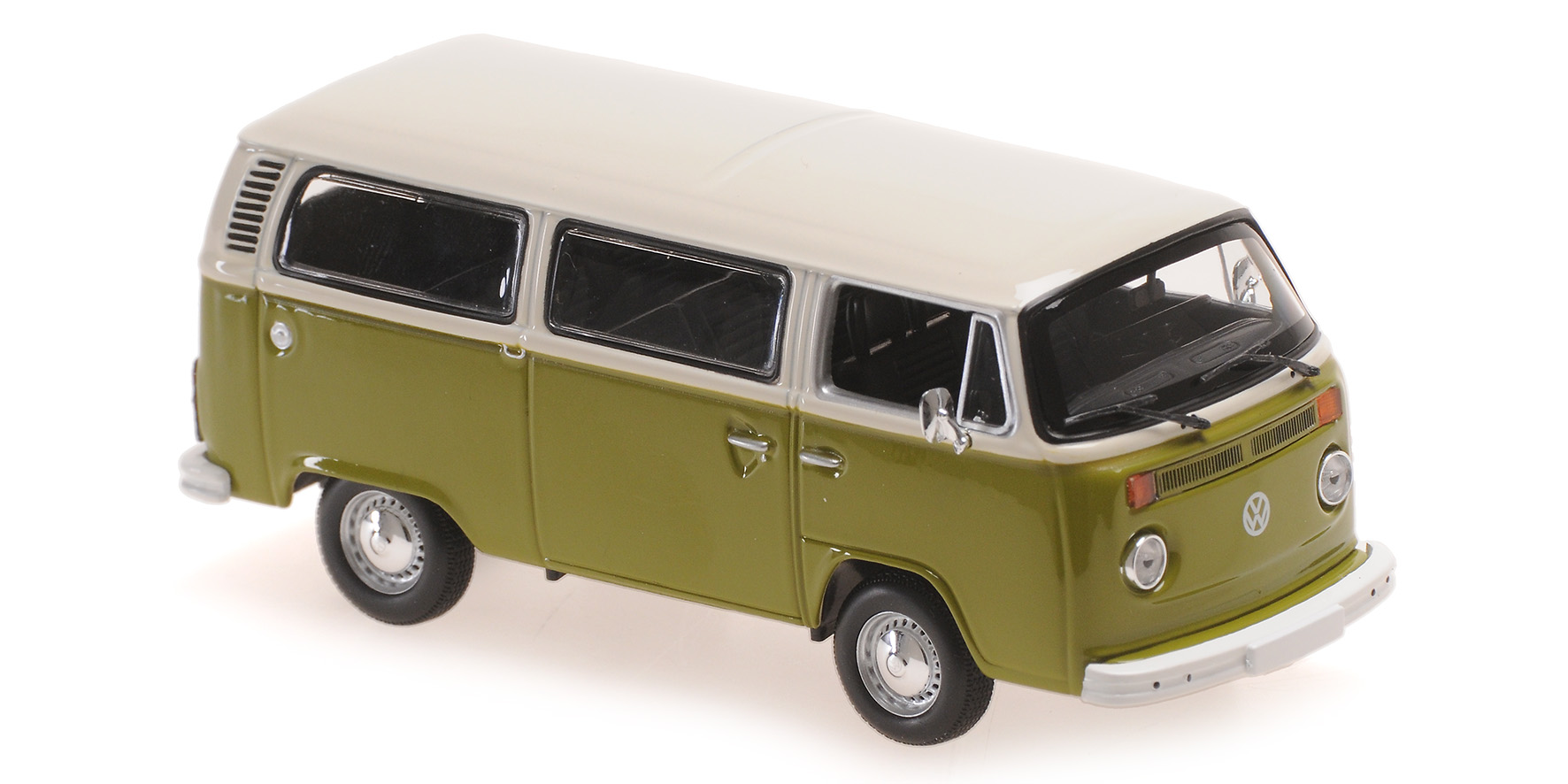 VOLKSWAGEN T2 BUS - 1972 - WHITE/GREEN