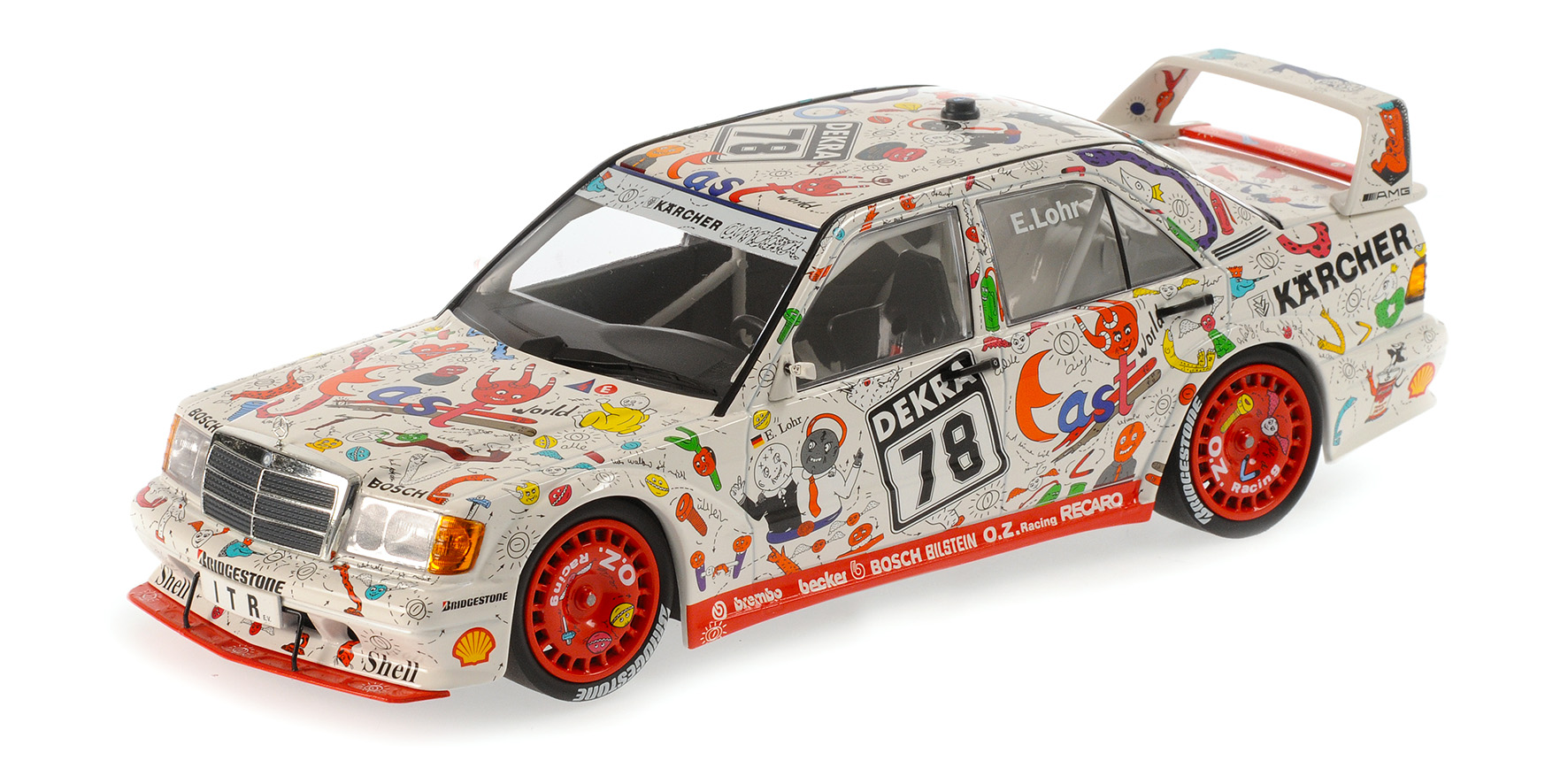 MERCEDES-BENZ 190E 2.5-16 EVO 2 - AMG 'ANDORA' - ELLEN LOHR - DTM 1991