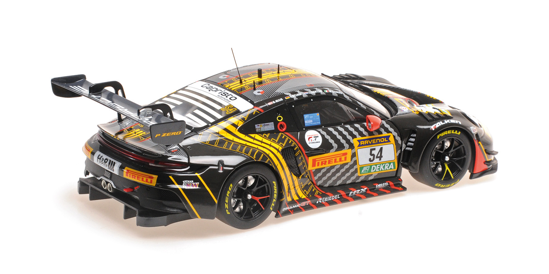 PORSCHE 911 GT3R - DINAMIC GT-TEAM - BUUS-HARTOG-STURM-CAIROLI - 3RD PLACE 24H NURBURGRING 2025