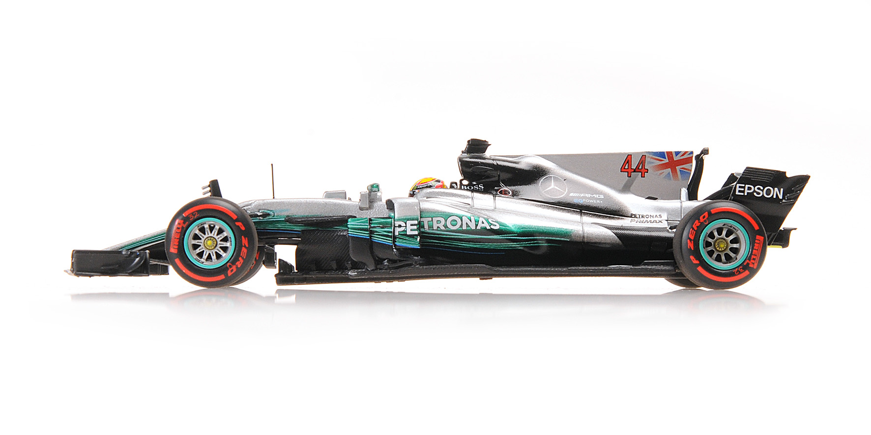 MERCEDES AMG PETRONAS FORMULA ONE TEAM F1 W08 EQ POWER+ - LEWIS HAMILTON - WORLD CHAMPION 2017