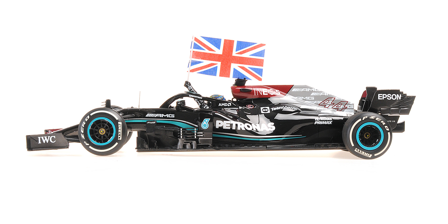 MERCEDES-AMG PETRONAS FORMULA ONE TEAM W12 E PERFORMANCE - HAMILTON - WINNER BRITISH GP 2021