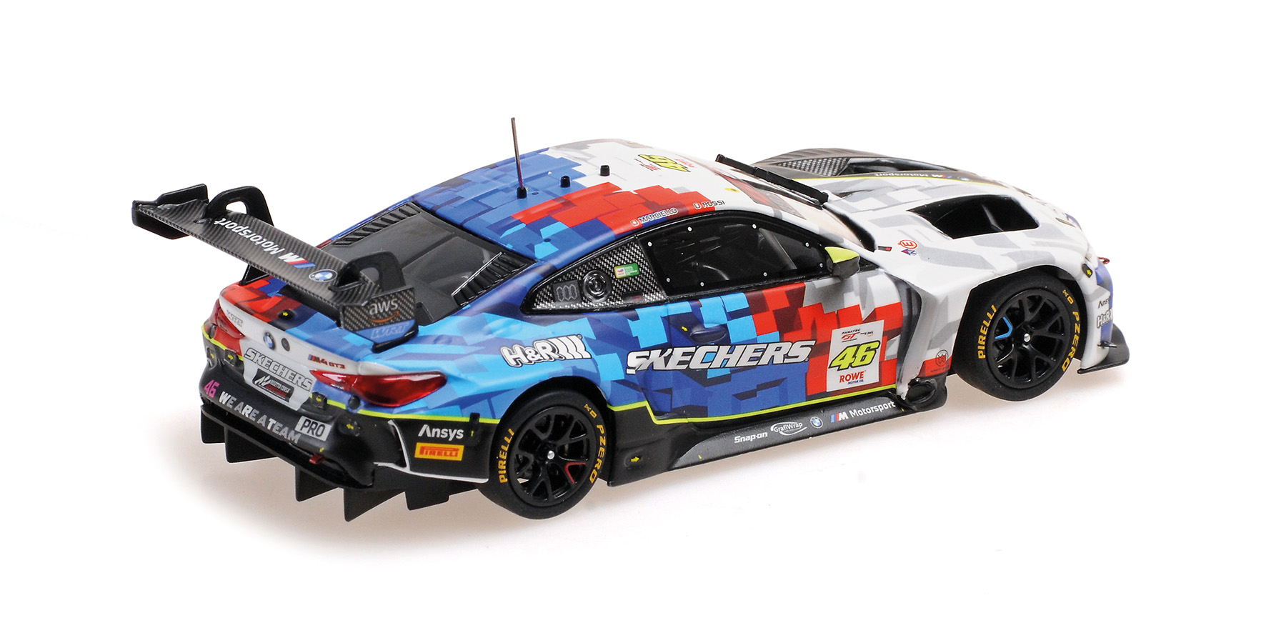 BMW M4 GT3 EVO – TEAM WRT - VALENTINO ROSSI - RAFFAELE MARCIELLO – WINNER RACE1 GTWC MISANO 2025