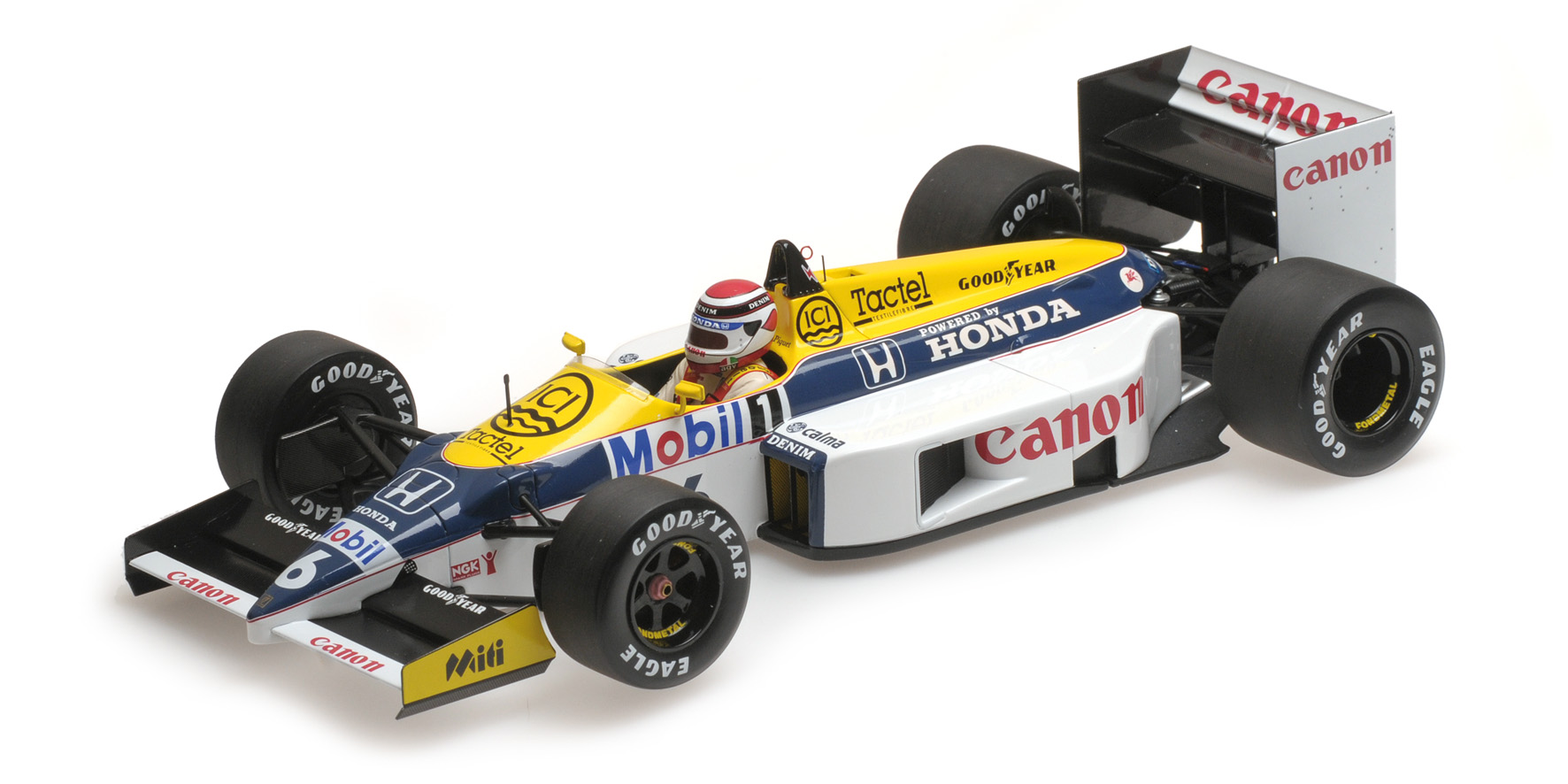 WILLIAMS HONDA FW11 - NELSON PIQUET - 1986