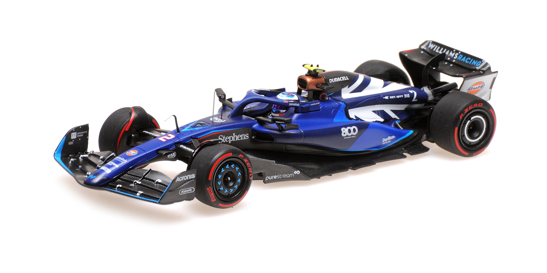 WILLIAMS RACING FW45 - LOGAN SARGEANT - WILLIAMS 800TH GP - BRITISH GP 2023