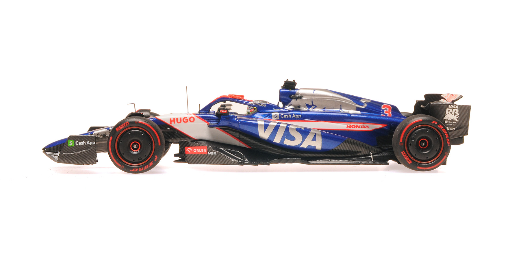 VISA CASH RB FORMULA ONE TEAM VCARB 01 - DANIEL RICCIARDO - 2024
