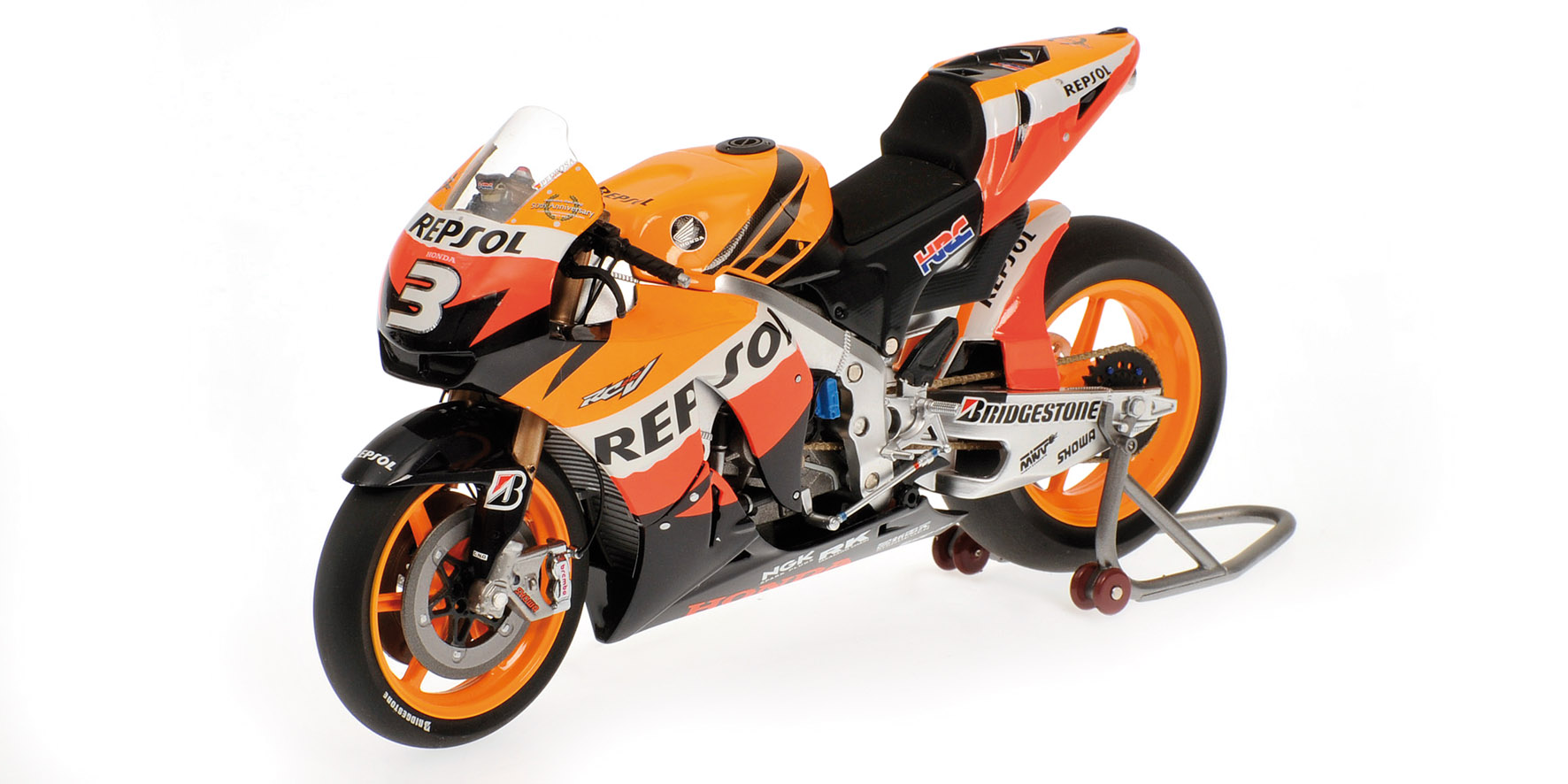 HONDA RC 212 V - DANIEL PEDROSA - TEAM REPSOL HONDA - MOTO GP 2009 - EXCLUSIVE DANHAUSEN