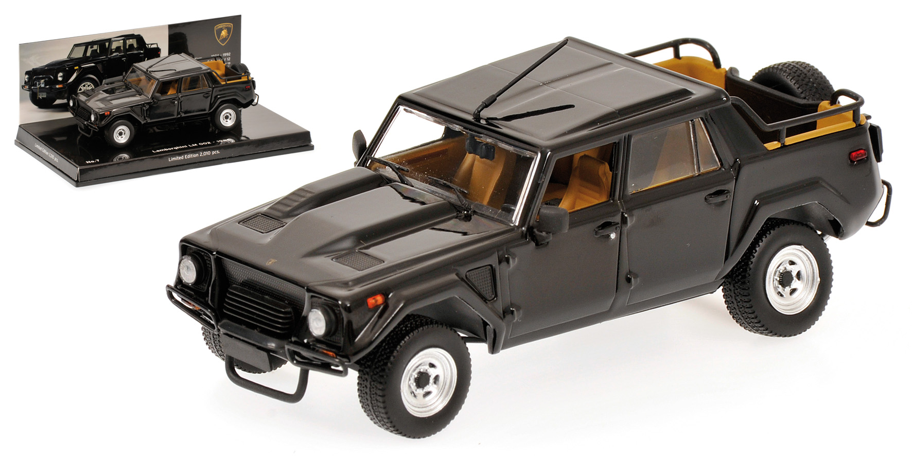 LAMBORGHINI LM002 - 1984 - BLACK - MUSEUM SERIES